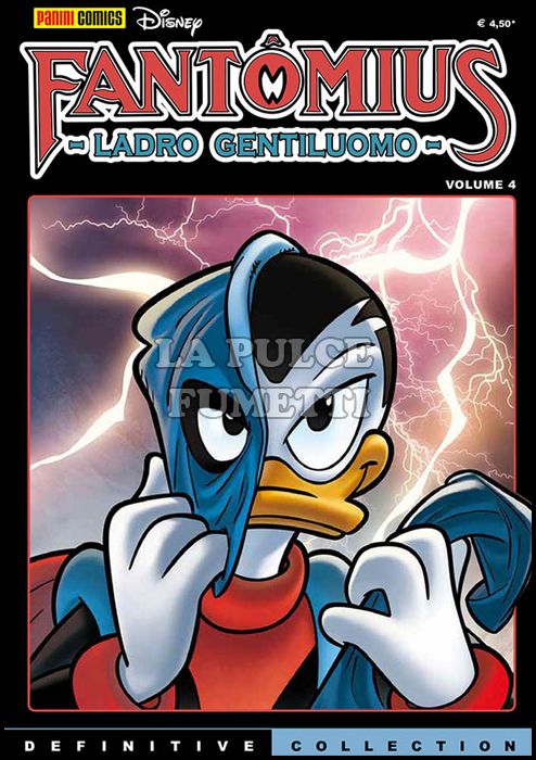DISNEY DEFINITIVE COLLECTION #    12 - FANTOMIUS - LADRO GENTILUOMO 4 - 1A RISTAMPA